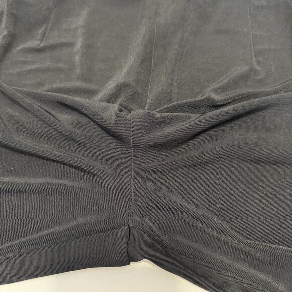 Chico's Travelers Pants Women's 2 Short Large Black Pull On Straight Leg - Picture 4 of 7